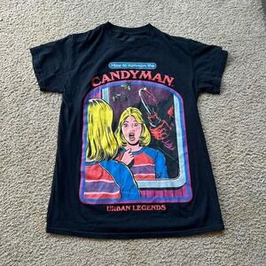 Black "How to Summon the Candy Man" movie promo tee